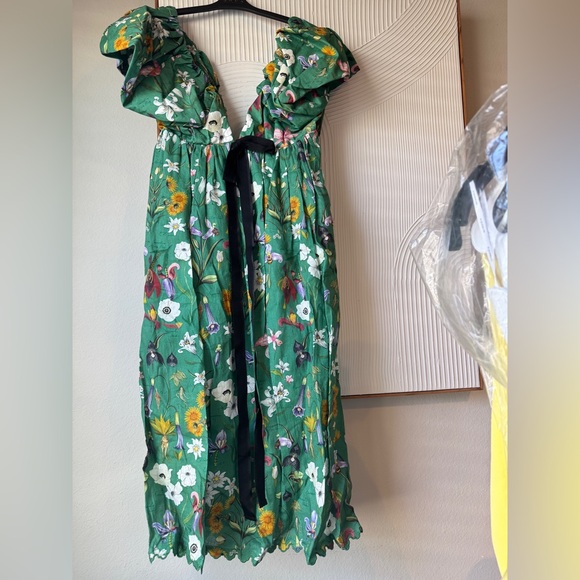 Gucci Vault X Agua Bendita | Cattleya midi dress | NWT L - Picture 11 of 15